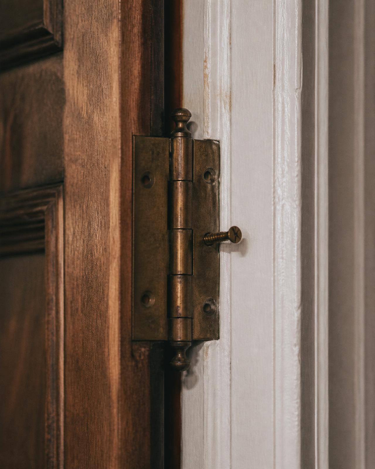 Interior door dropping and sticking
